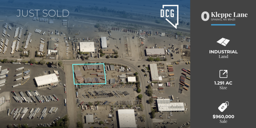 DCG’s Travis Hansen Represents Seller in Industrial Land Sale in Sparks